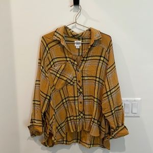 Urban Outfitters BDG soft oversized women’s flannel XS